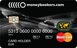 Moneybookers MasterCard kreditná karta