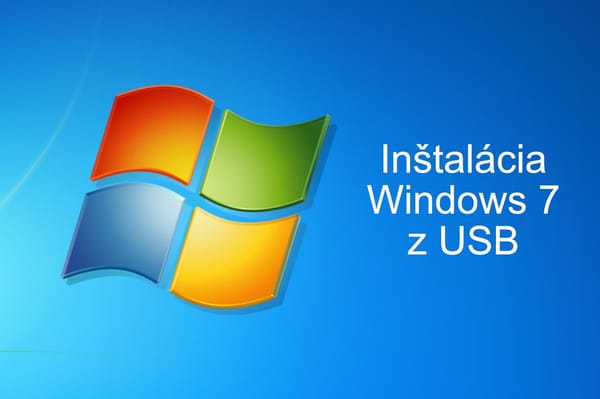 Ako nainštalovať Windows 7 z usb?