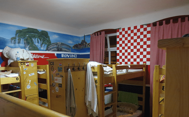 Chorvátska izba v hosteli Possonium