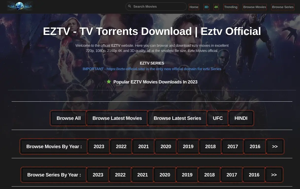 EZTV torrent