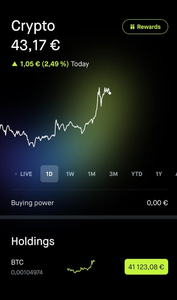 Robinhood applikácia na kryptomeny