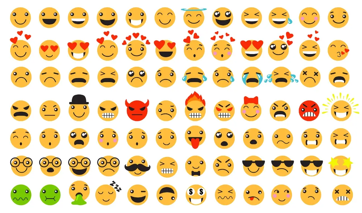 Významy emoji smajlíkov - kompletný zoznam s vysvetlením