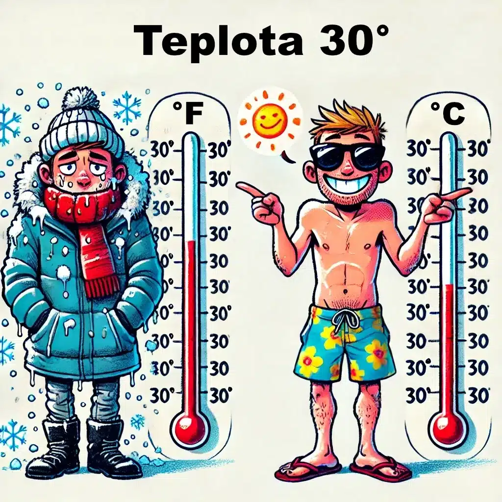 Ako si ľahko prepočítať teplotu medzi stupňami Celzia a Fahrenheita